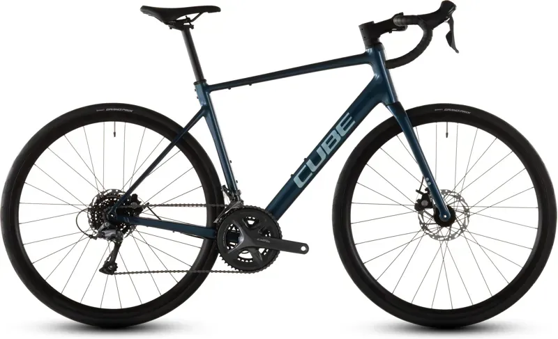 2026 Cube Attain Pro Road Bike in Nautica/Prism