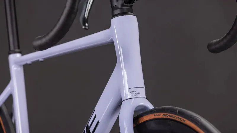 2026 Cube Attain Race Road Bike In Cyclamen/Black-6