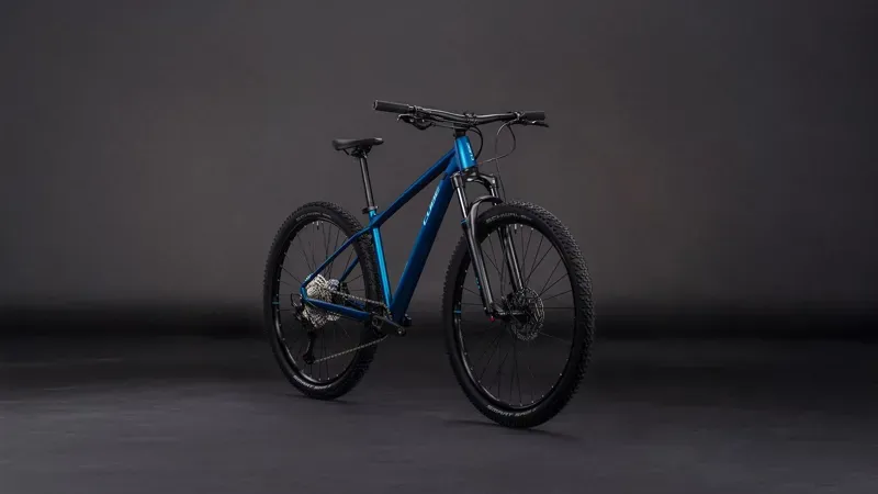 2026 Cube Attention Pro Mountain Bike In Electric Blue/Blue-1