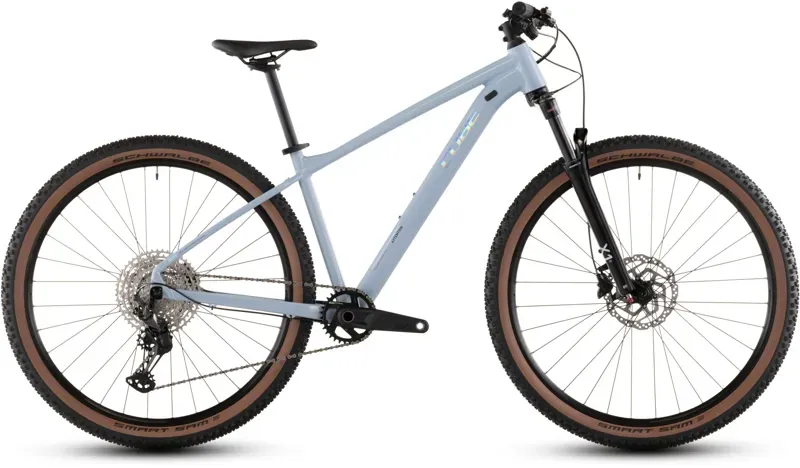 2026 Cube Attention Pro Mountain Bike In Ice Blue/Prism