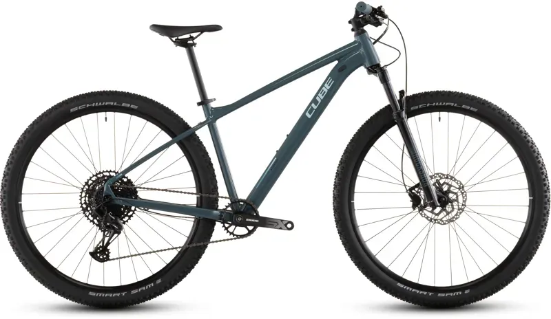 2026 Cube Attention SLX Mountain Bike in Storm/Blue