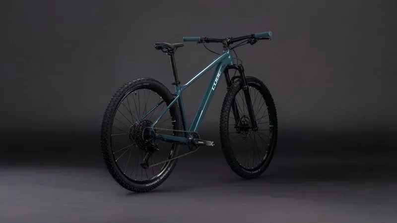 2026 Cube Attention SLX Mountain Bike in Storm/Blue-1