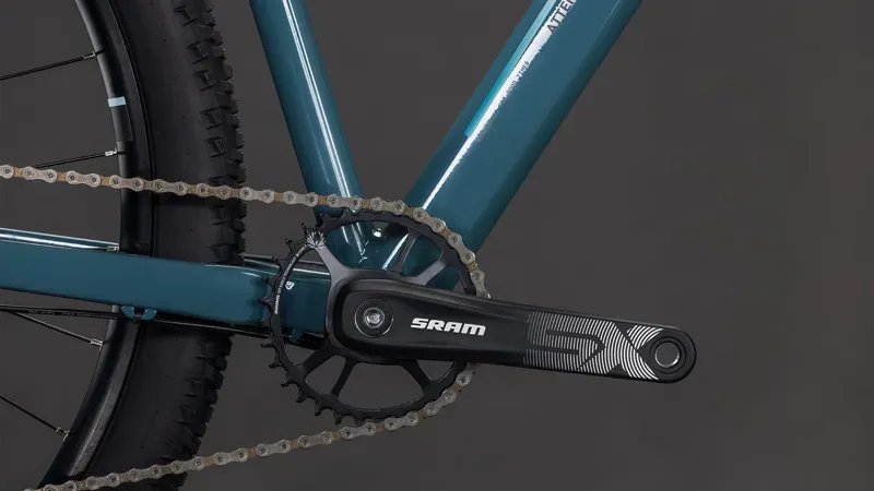 2026 Cube Attention SLX Mountain Bike in Storm/Blue-5