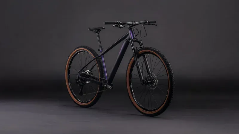 2026 Cube Attention SLX Mountain Bike in Purple Galaxy/Black-1