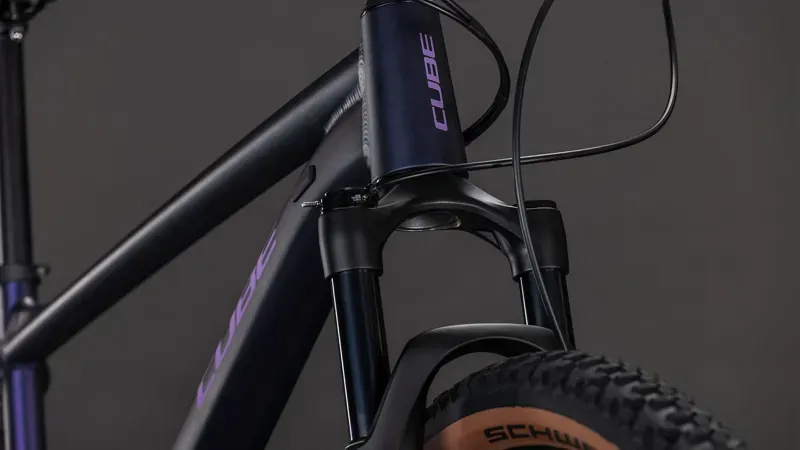 2026 Cube Attention SLX Mountain Bike in Purple Galaxy/Black-6