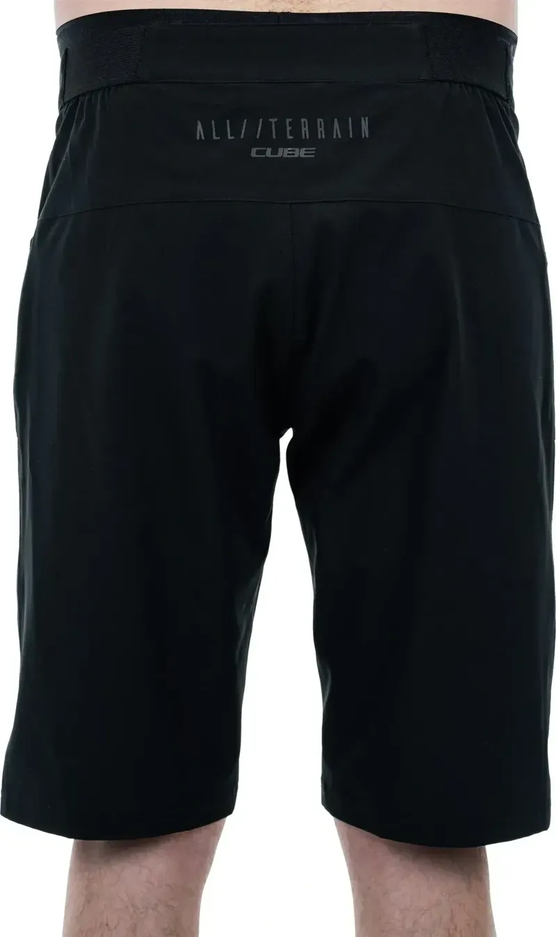 Cube ATX Baggy Shorts CMPT w/ Liner Shorts in Black-2