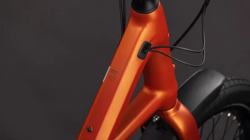 2026 Cube Compact Hybrid 545 E-Hybrid Bike in Rust Orange-2