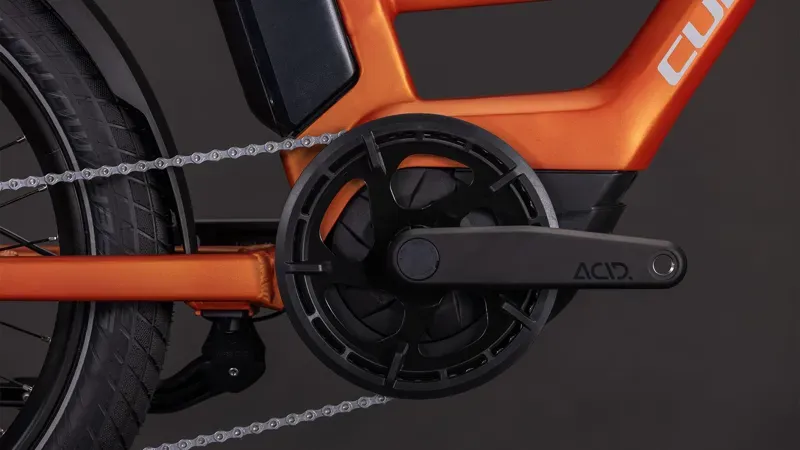 2026 Cube Compact Hybrid 545 E-Hybrid Bike in Rust Orange-4