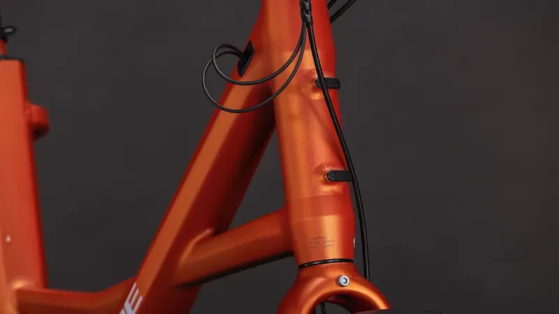 2026 Cube Compact Hybrid 545 E-Hybrid Bike in Rust Orange-6