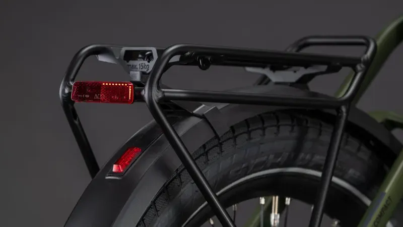 2026 Cube Compact Hybrid Comfort 545 eMountain Bike in Reed Green/Reflex-5