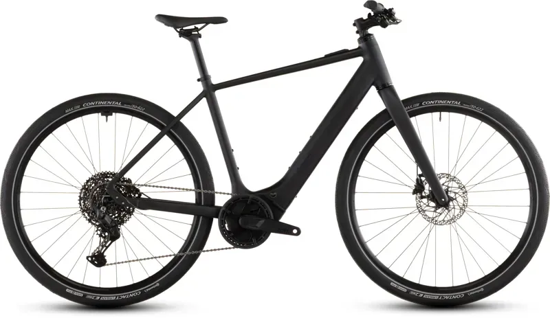 2026 Cube Editor Hybrid Pro 400x Classic E-Hybrid Bike in Coal/Prism