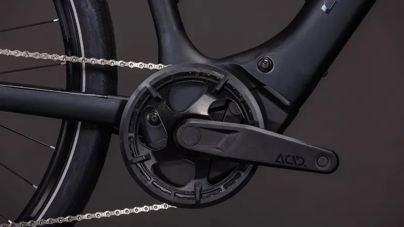 2026 Cube Editor Hybrid Pro 400x Classic E-Hybrid Bike in Coal/Prism-5