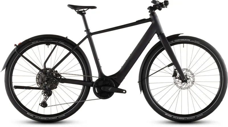 2026 Cube Editor Hybrid Pro 400x FE Classic E-Hybrid Bike In Coal/Prism