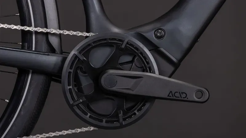 2026 Cube Editor Hybrid Pro 400x FE Classic E-Hybrid Bike In Coal/Prism-4