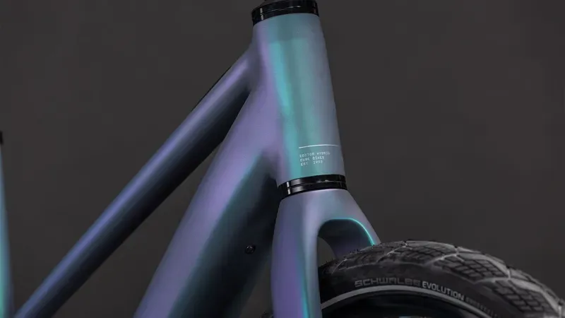 2026 Cube Editor Hybrid SLT 400x Trapeze City E-Bike In Smaragd Grey/Prism-6