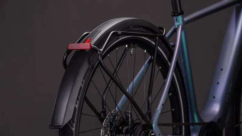 2026 Cube Editor Hybrid SLT 400x FE City E-Bike in Smaragd Grey/Prism-4