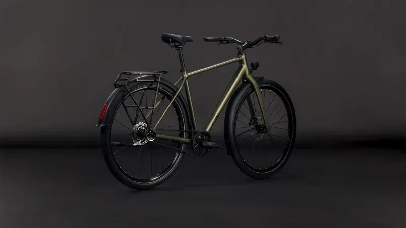 2026 Cube Editor One Fe Hybrid Bike in Reed Green/Black-1