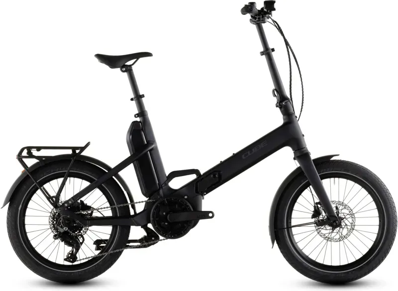 2026 Cube Fold Hybrid 545 E-Bike in Coal/Reflex