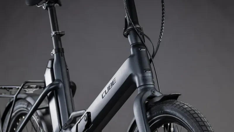 2026 Cube Fold Hybrid 545 E-Bike in Coal/Reflex-4