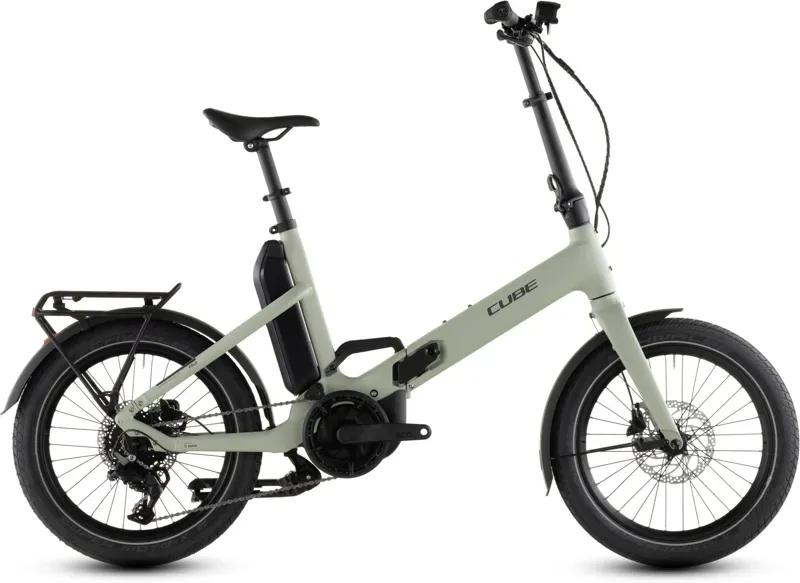 2026 Cube Fold Hybrid 545 E-Bike in Pea/Reflex