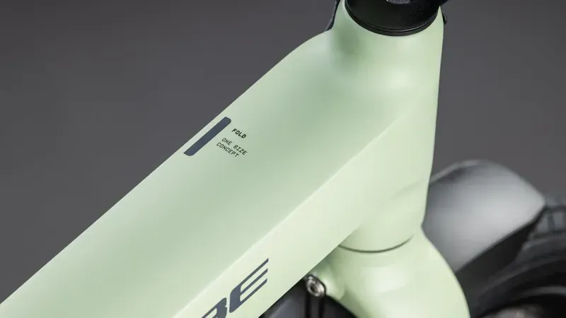 2026 Cube Fold Hybrid 545 E-Bike in Pea/Reflex-1