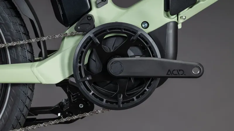 2026 Cube Fold Hybrid 545 E-Bike in Pea/Reflex-2