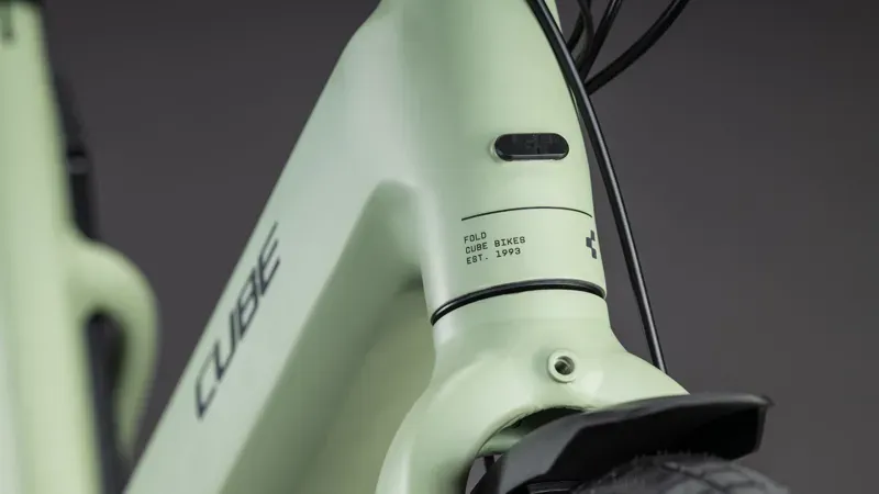 2026 Cube Fold Hybrid 545 E-Bike in Pea/Reflex-5