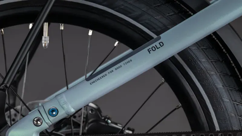 2026 Cube Fold Hybrid Comfort 545 eFolding Bike in Sea Grey/Reflex-3