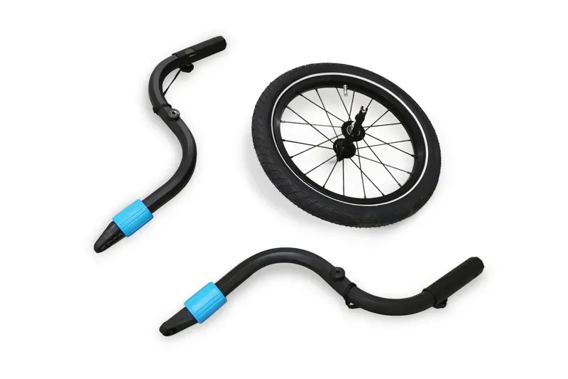 Cube Jogger Kit for Kids Trailer Double in Black-1