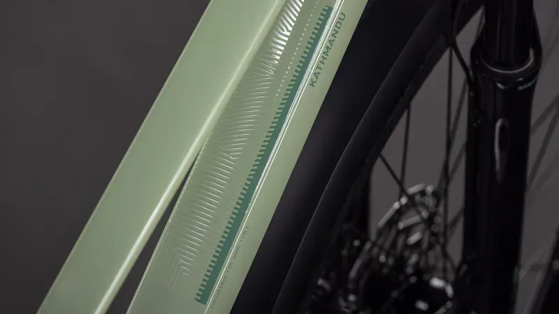 2026 Cube Kathmandu EXC Hybrid Bike in Pea/Grey-10