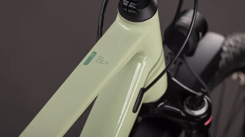 2026 Cube Kathmandu EXC Hybrid Bike in Pea/Grey-2