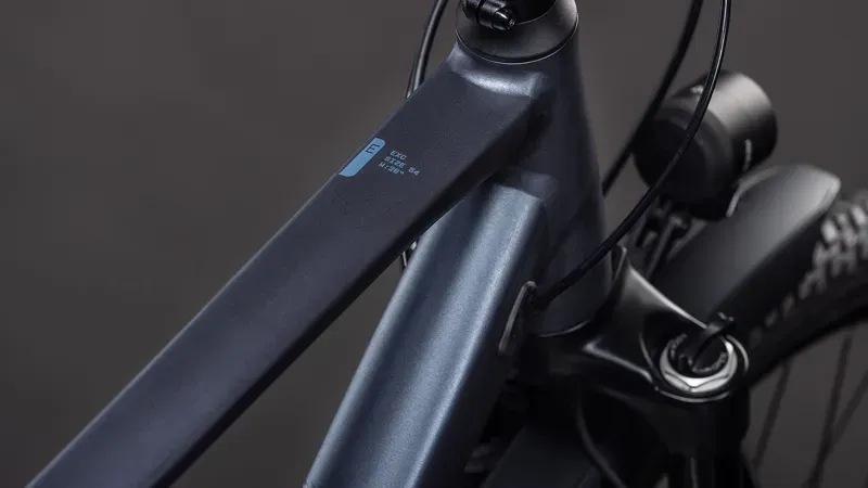 2026 Cube Kathmandu EXC Hybrid Bike in Metallic Grey/Chrome-2