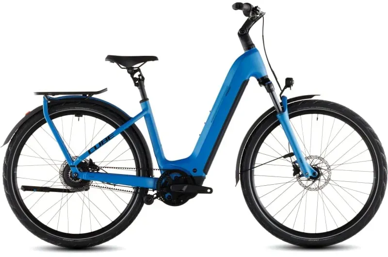 2026 Cube Kathmandu Hybrid Comfort Pro 800 eHybrid Bike in Azure/Black-2