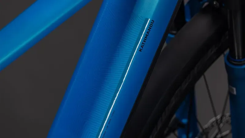 2026 Cube Kathmandu Hybrid Comfort Pro 800 eHybrid Bike in Azure/Black-5