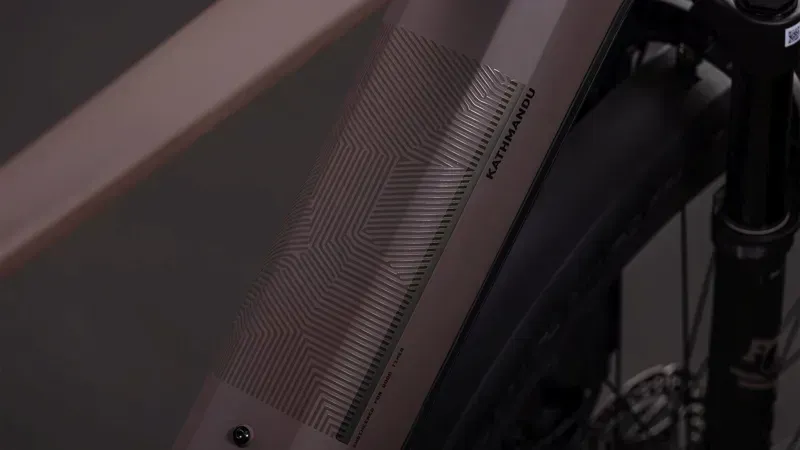 2026 Cube Kathmandu Hybrid EXC 800 eHybrid Bike in Cedar/Chrome-5