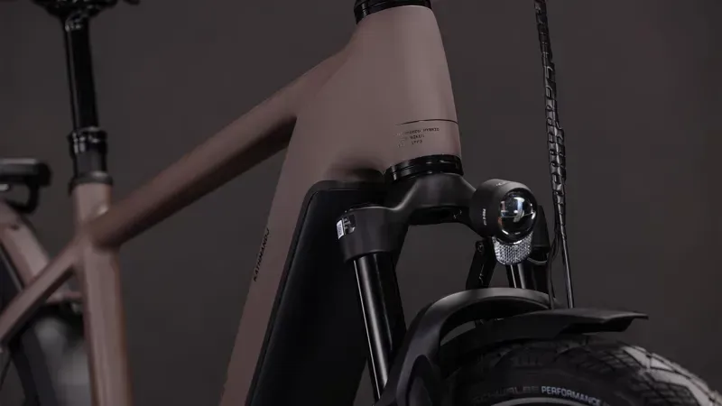 2026 Cube Kathmandu Hybrid EXC 800 eHybrid Bike in Cedar/Chrome-8