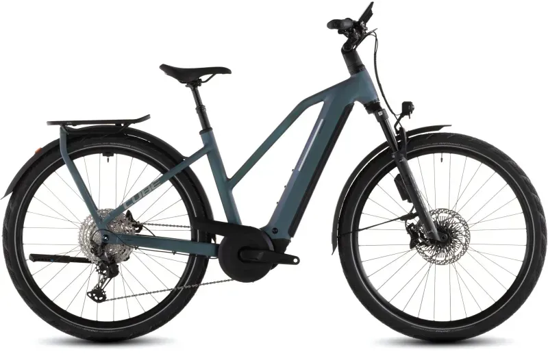 2026 Cube Kathmandu Hybrid EXC 800 eHybrid Bike in Smaragd Grey/Prism