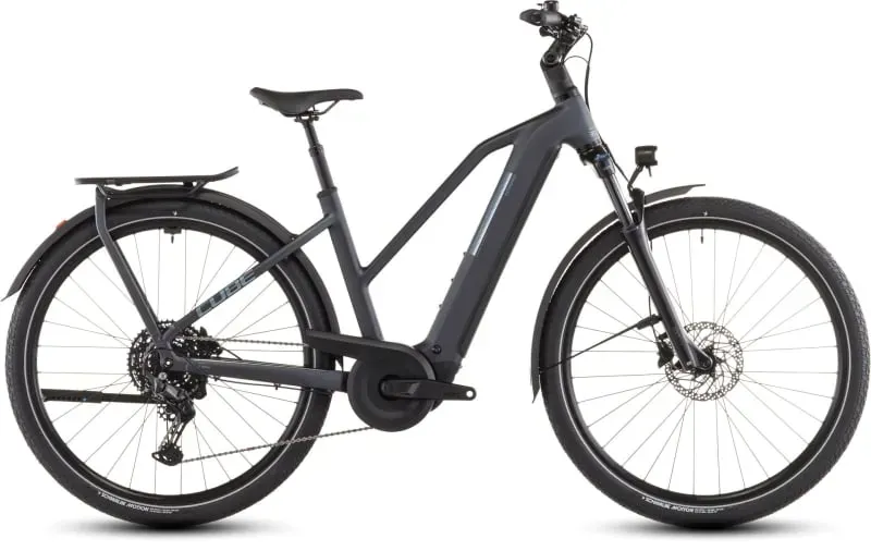 2026 Cube Kathmandu Hybrid One 800 eHybrid Bike in Metallic Grey/Grey-1