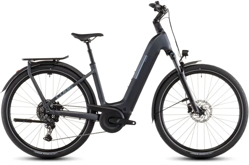 2026 Cube Kathmandu Hybrid One 800 eHybrid Bike in Metallic Grey/Grey-2