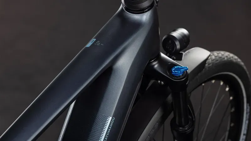 2026 Cube Kathmandu Hybrid One 800 eHybrid Bike in Metallic Grey/Grey-4