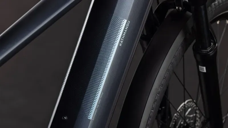 2026 Cube Kathmandu Hybrid One 800 eHybrid Bike in Metallic Grey/Grey-5