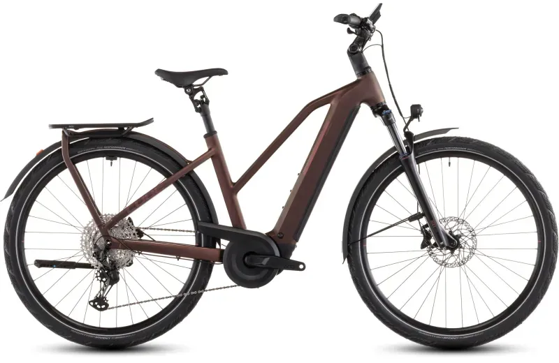 2026 Cube Kathmandu Hybrid Pro 800 eHybrid Bike in Sunglow/Chrome-1
