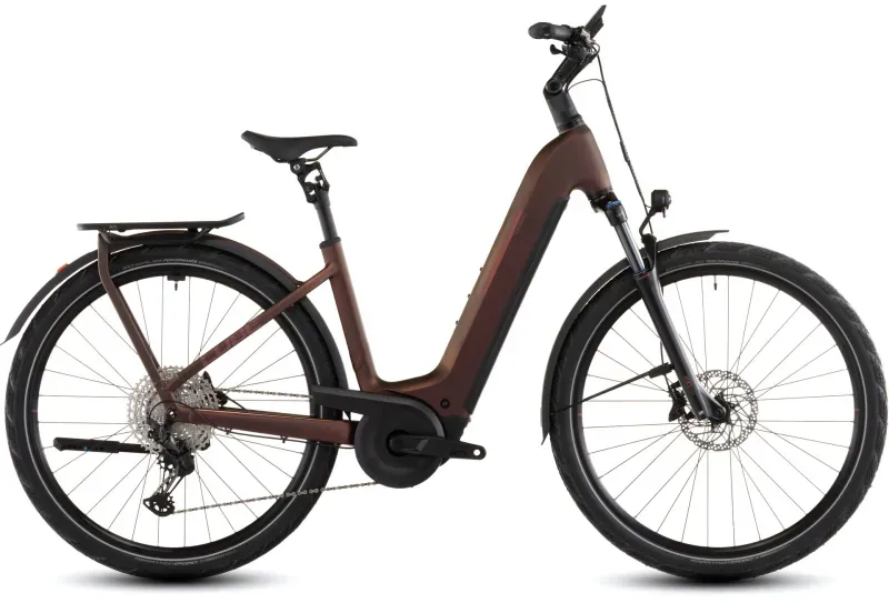 2026 Cube Kathmandu Hybrid Pro 800 eHybrid Bike in Sunglow/Chrome-2
