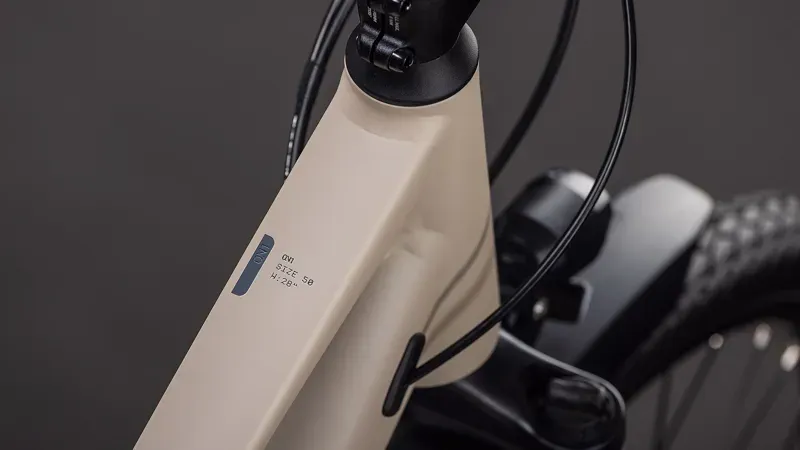 2026 Cube Kathmandu One Hybrid Bike in Oat Grey/Grey-10