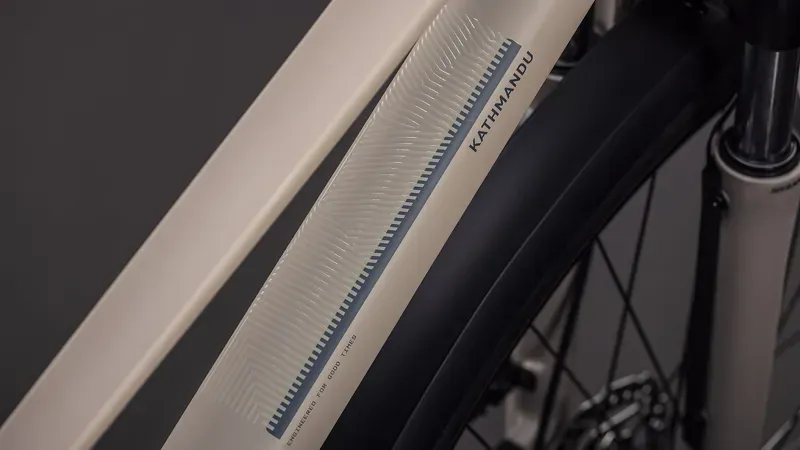 2026 Cube Kathmandu One Hybrid Bike in Oat Grey/Grey-11