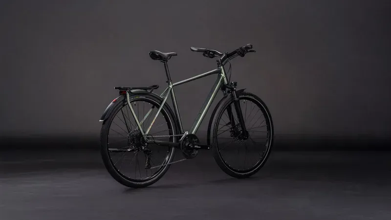 2026 Cube Kathmandu One Hybrid Bike in Sage Brush Green/Green-1