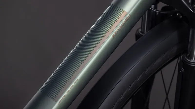 2026 Cube Kathmandu One Hybrid Bike in Sage Brush Green/Green-3