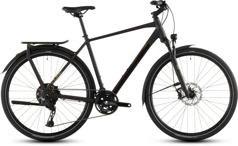 2026 Cube Kathmandu SLX Hybrid Bike in Solar Eclipse/Gold