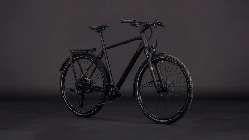 2026 Cube Kathmandu SLX Hybrid Bike in Solar Eclipse/Gold-1