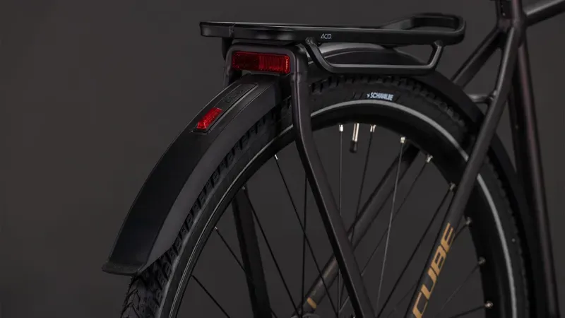 2026 Cube Kathmandu SLX Hybrid Bike in Solar Eclipse/Gold-4